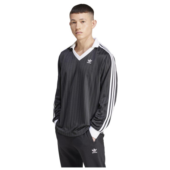 Adidas Ανδρική μακρυμάνικη μπλούζα Adicolor Pique Football Long Sleeve Tee